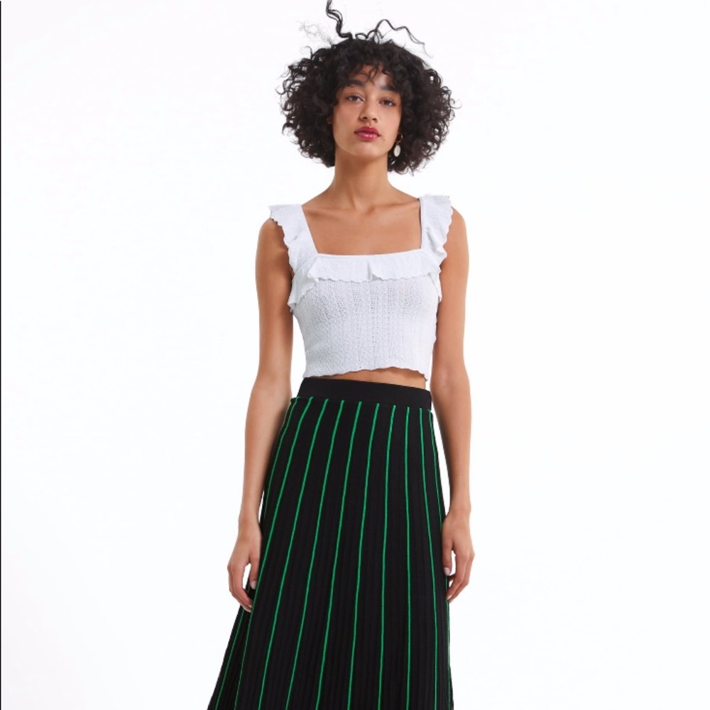 ZARA Ruffles top